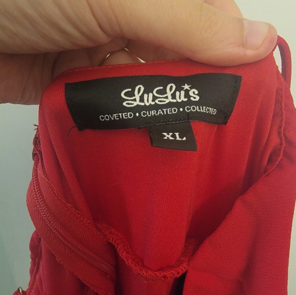 Lulus Red Maxi Dress - Picture 4 of 5